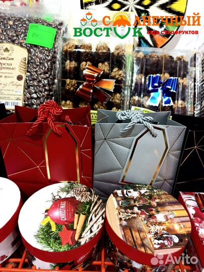 Подарки из сухофруктов и из сладости востока