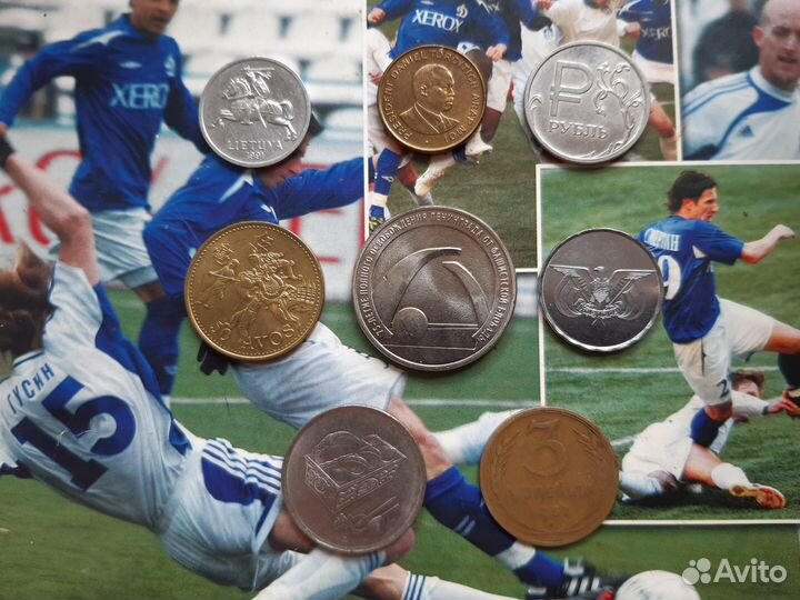 Набор монет мира Кения, Литва, Сирия и др