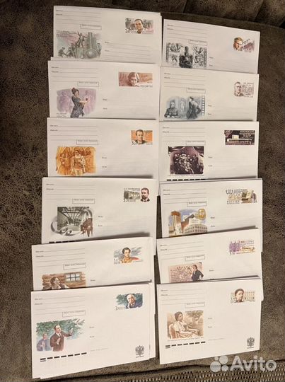 Коллекция старых конвертов - лот 2