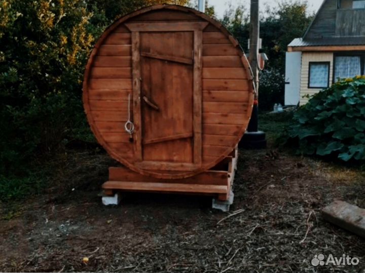 Бани-бочки квадро в наличии