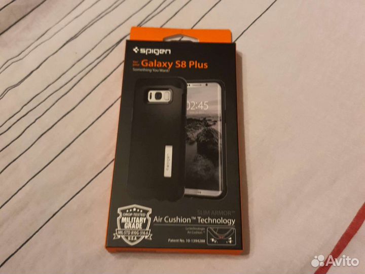 Защитный чехол spigen для Galaxy S8 Plus - Slim Ar