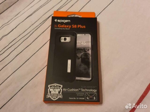 Защитный чехол spigen для Galaxy S8 Plus - Slim Ar