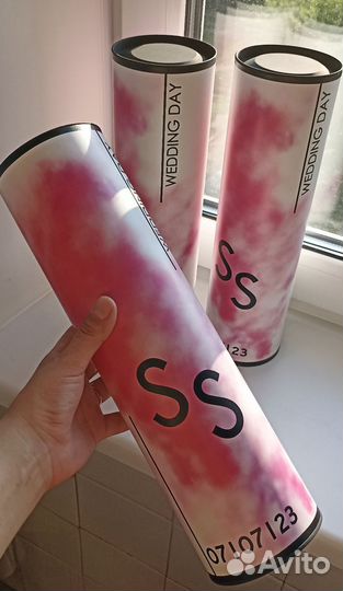 Тубусы на свадьбу