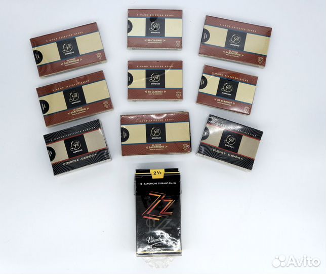 Трости для духовых и наборы для ухода