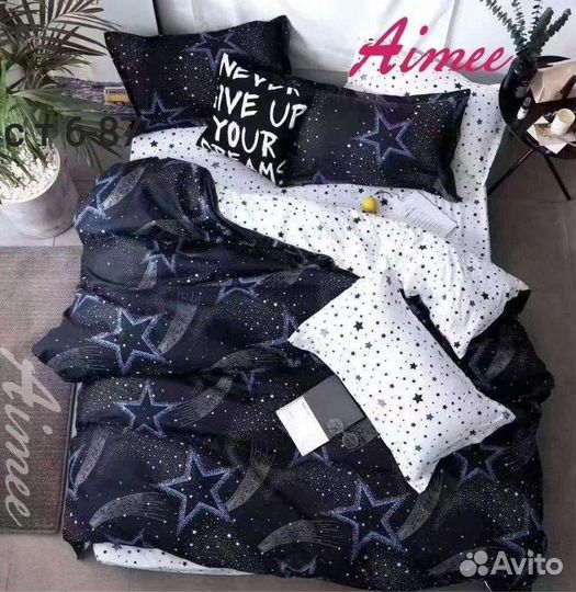 Постельное белье 2 спальное сатин