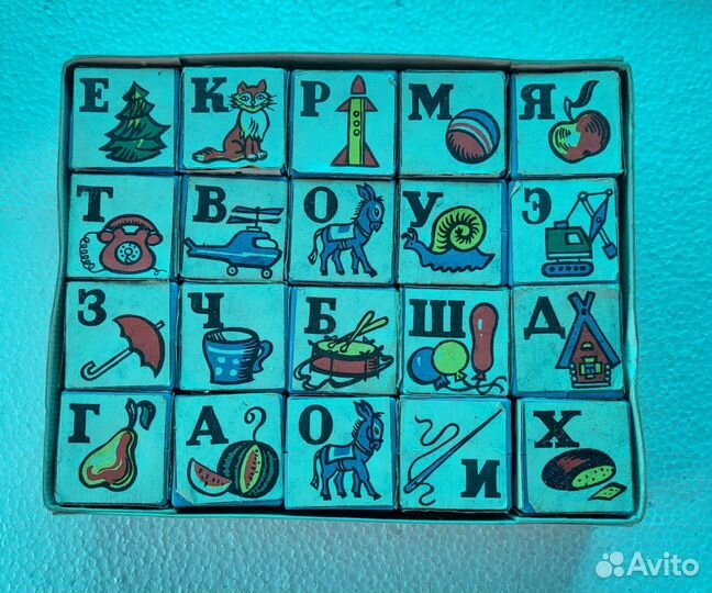 Азбука на кубиках