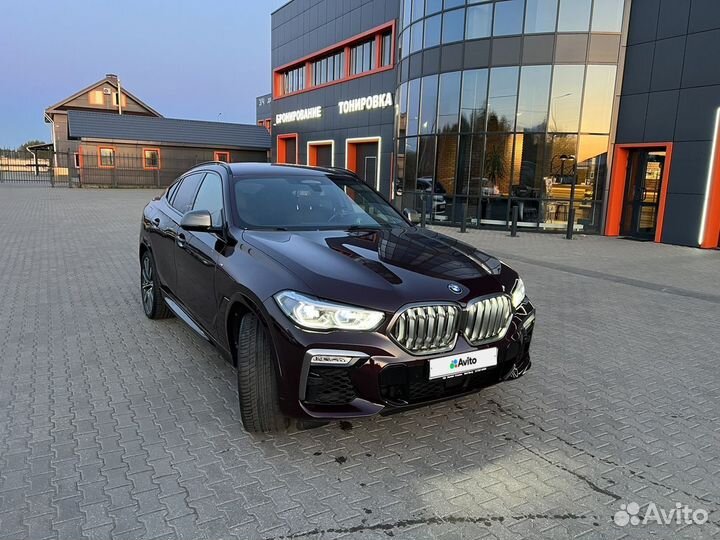 BMW X6 4.4 AT, 2020, 52 000 км