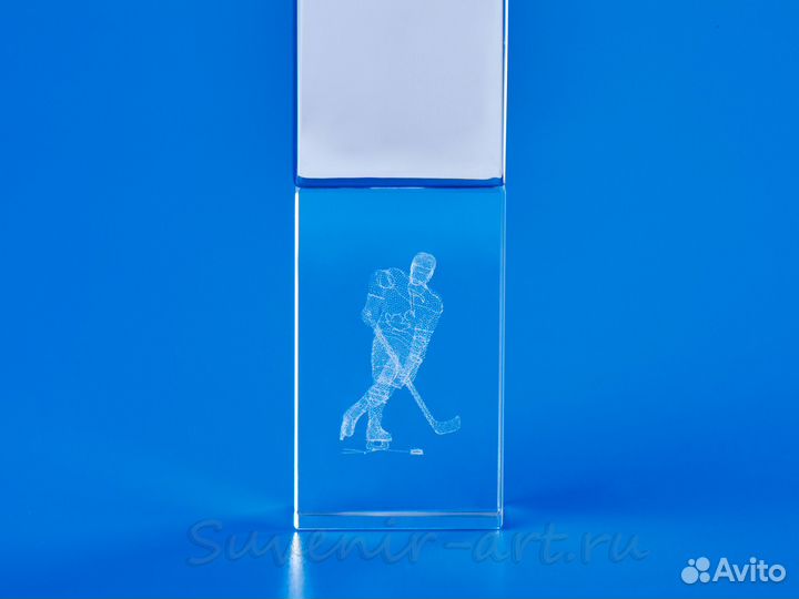 Флешка-кристалл с гравировкой