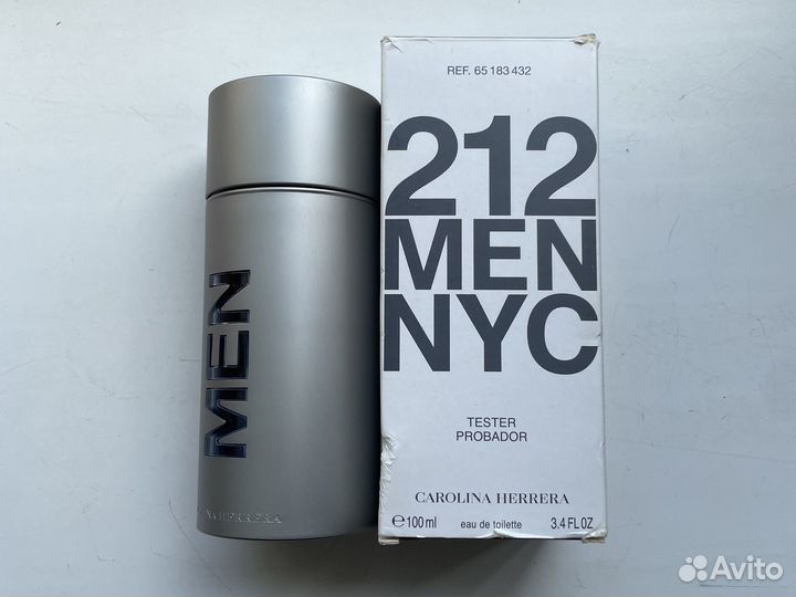 Carolina herrera 212 men 100 мл
