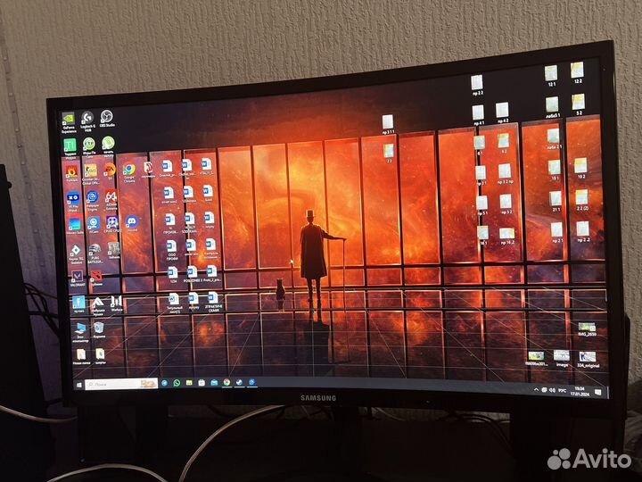Монитор samsung odyssey CRG5 144герц Full Hd