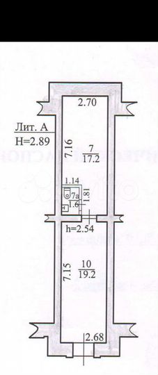Торговая площадь, 36.5 м²