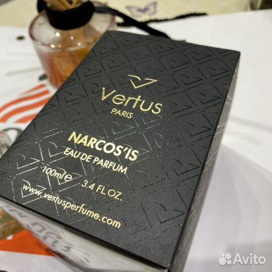 Vertus Narcosis Духи Новые Унисекс Запечатанные