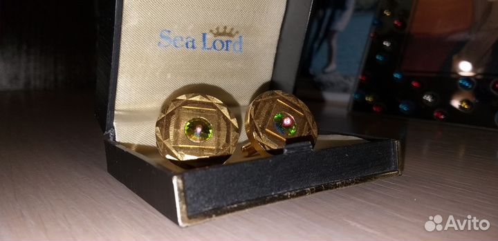 Роскошные запонки Sea Lord Англии 70-х