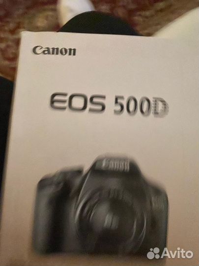 Фотоаппарат Canon EOS 500D