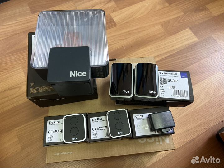 Автоматика для распашных ворот Nice wingo4