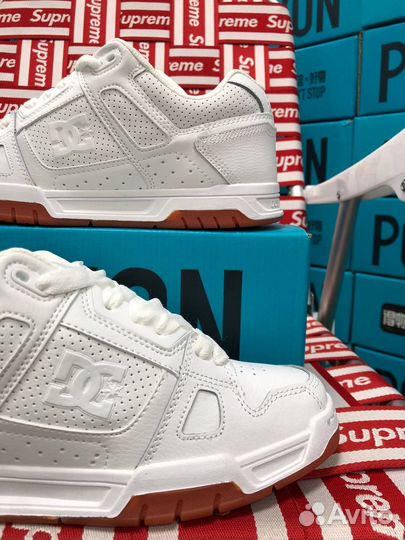 Дутыши DC Stag Белые Оригинал