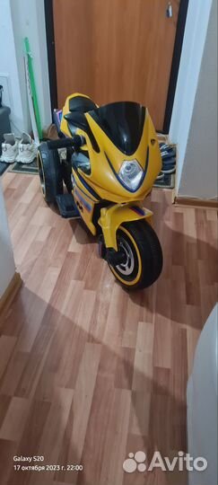 Детский мотоцикл на аккумуляторе