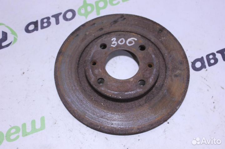 Диск тормозной задний Citroen C3 2002-2009