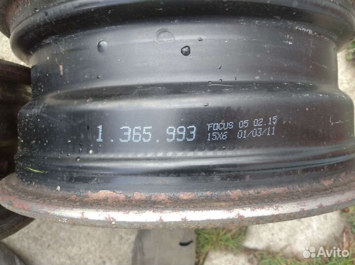 Диски r15 на ford focus 2