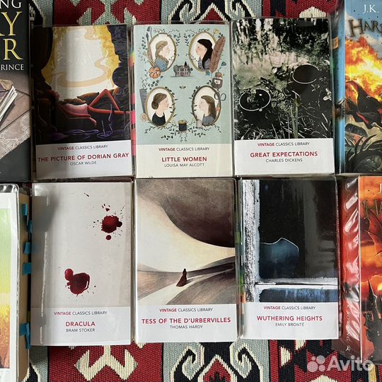 Книги на русском и на английском