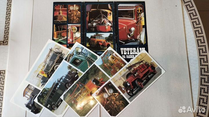 Открытки старинных автомобилей, Чехословакия