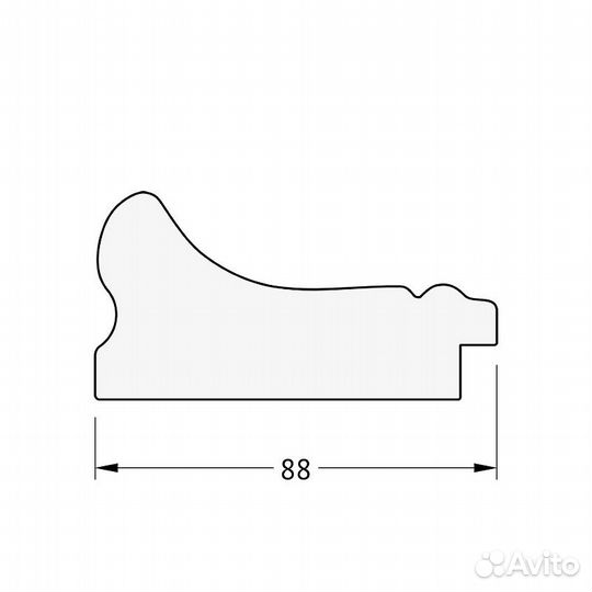 Зеркало Evoform Exclusive 76х56 BY 1225 с фацетом