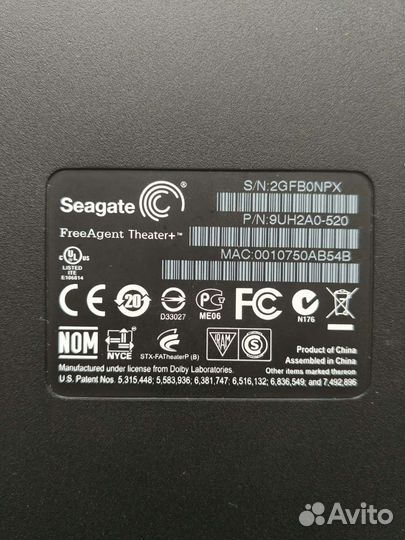 Плейер мультимедиа seagate