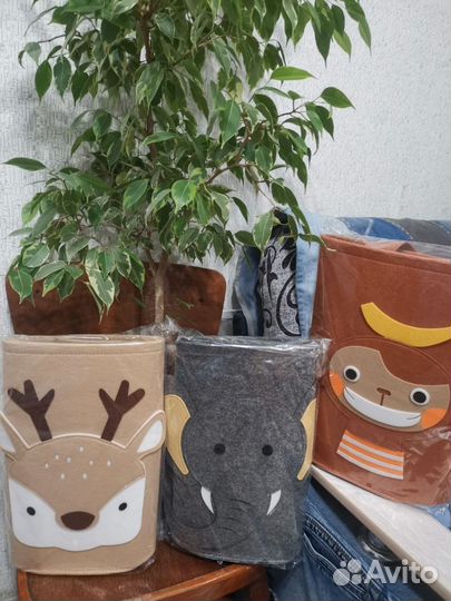 Корзины для игрушек и вещей