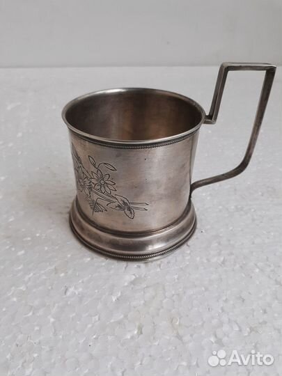 Подстаканник серебряный 