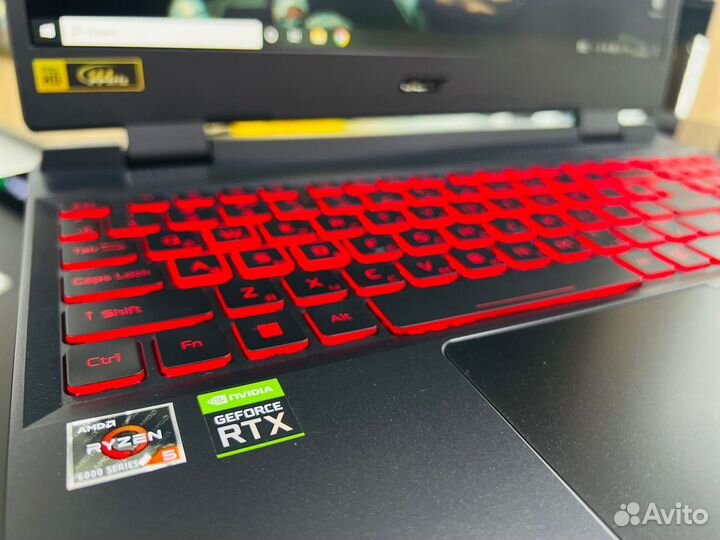 Игровой ноутбук Acer/Ryzen 5 6600H/DDR5-16Gb/3050