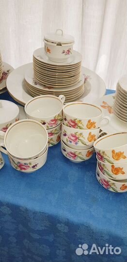 Набор столовой посуды гдр Ilmenau 70гг