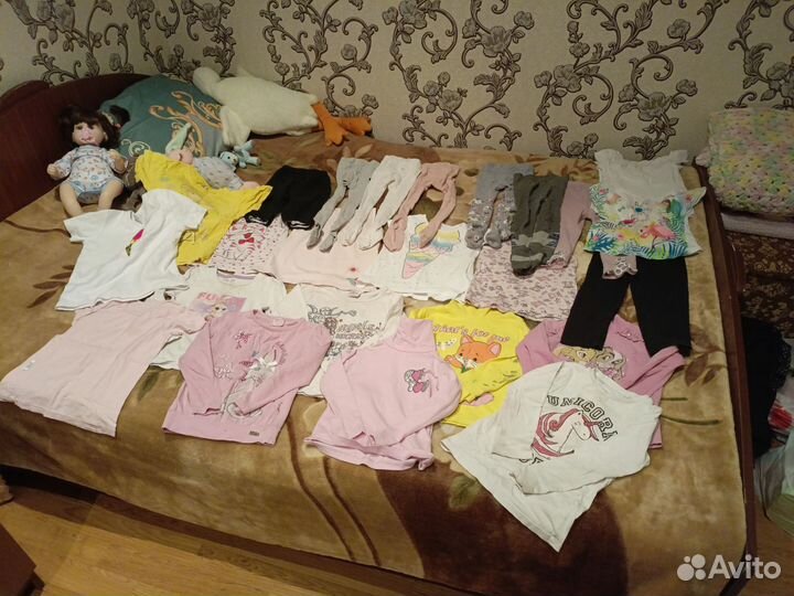 Вещи на девочку пакетом размер 104