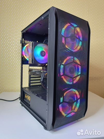 Мощный игровой пк Ryzen 3600/GTX 1080/16gb