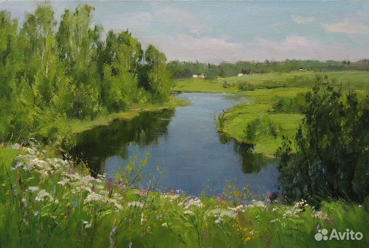 Картина маслом на холсте