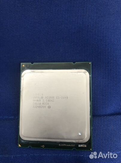 Процессор Xeon e5-2640