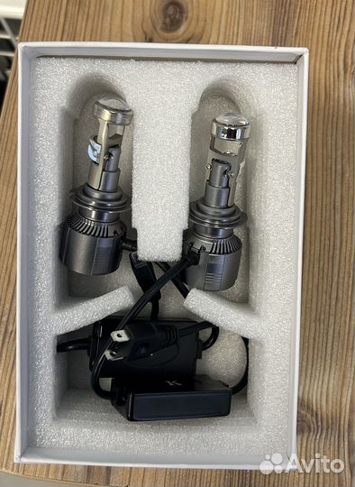 Лед лампы h7 с линзой