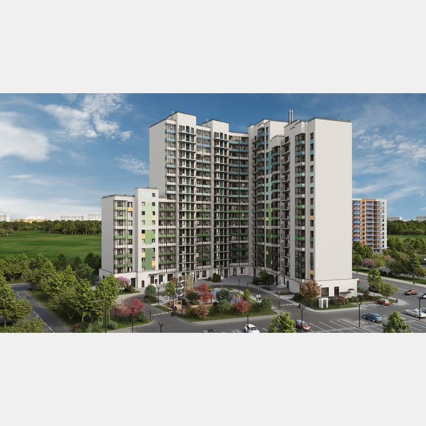 Квартира-студия, 21,6 м², 18/18 эт.