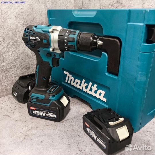 Шуруповерт аккумуляторный Makita 60нм бесщеточный