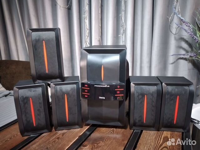 Акустические колонки 5.1 Dialog AP-540 новые купить в Иркутске ...