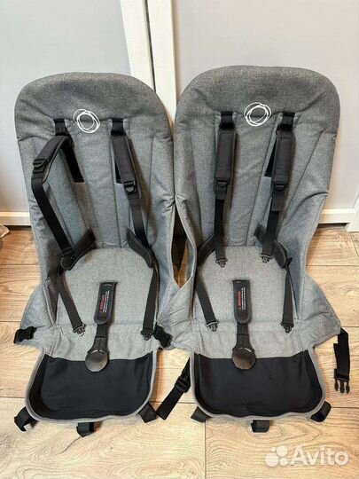 Bugaboo donkey2 для двойни Grey melange