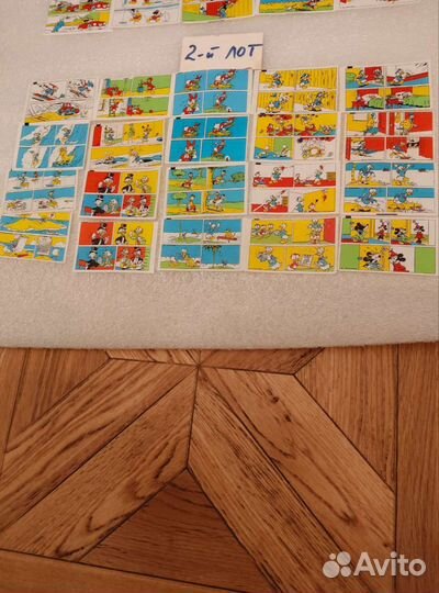 Вкладыши от жвачек Donald,Дональд времен СССР