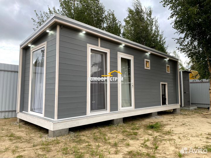 Готовые мобильные бани под ключ