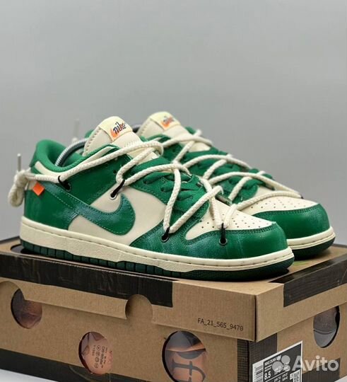 Кроссовки Nike Dunk Low & Off-White