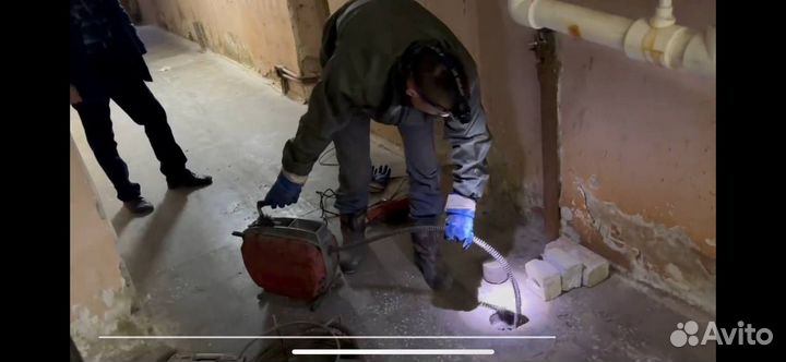 Гидродинамическая прочистка канализации Сантехник