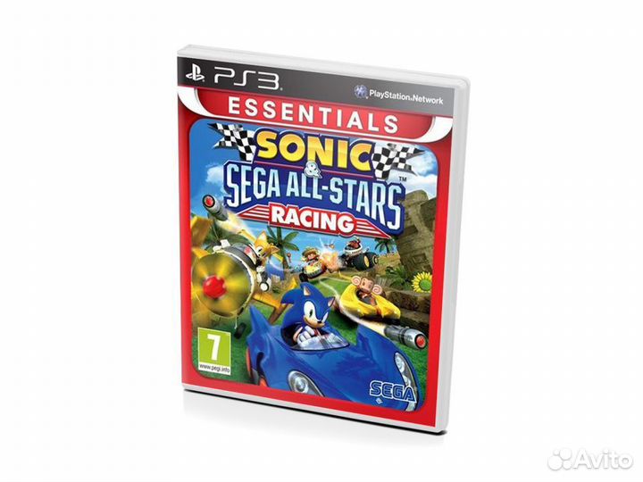 Sonic Sega All-Stars Racing Essentials, английский