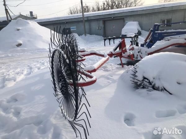 Грабли Агро-Тех Ворошитель сена навесной (ВСН-3,7), 2023