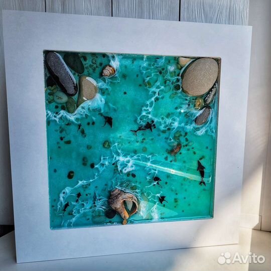 Море из эпоксидной смолы