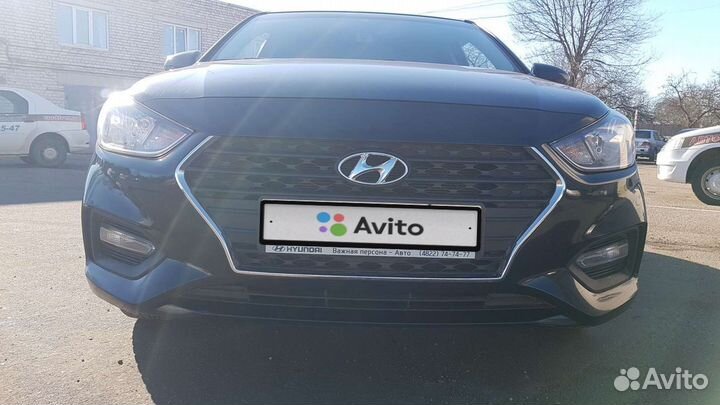 Hyundai Solaris 1.4 МТ, 2018, 73 000 км