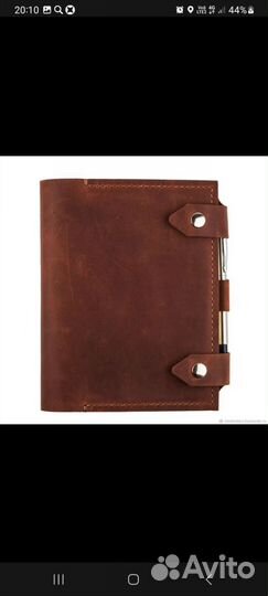 Кожаный ежедневник ручной работы