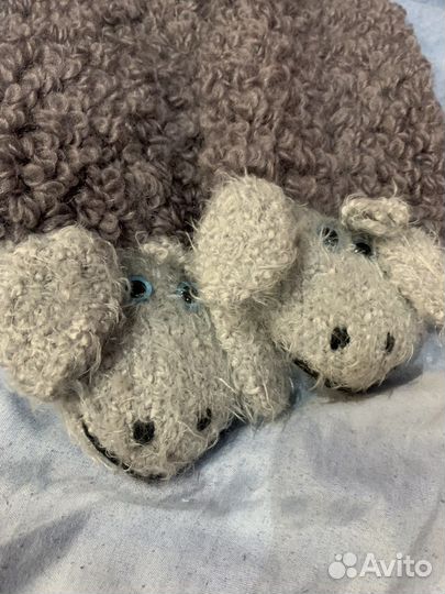 Варежки ручной работы